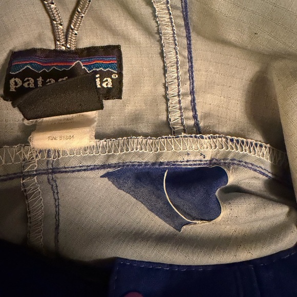 Patagonia Vintage Colorblock Windbreaker Jacket Mens size XL - Picture 6 of 6